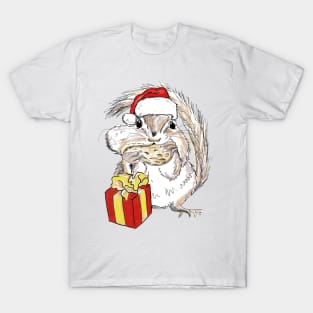 Christmas chipmunk T-Shirt